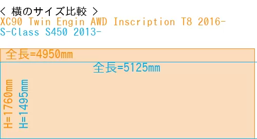 #XC90 Twin Engin AWD Inscription T8 2016- + S-Class S450 2013-
